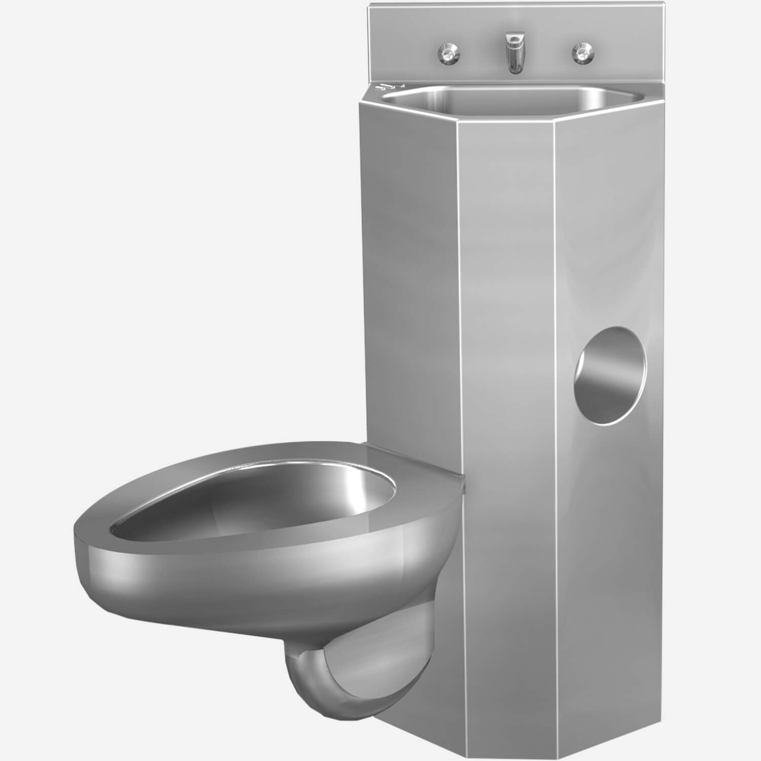 Replacement 15 Inch Comby with Toilet and Oval Lavatory Bowl