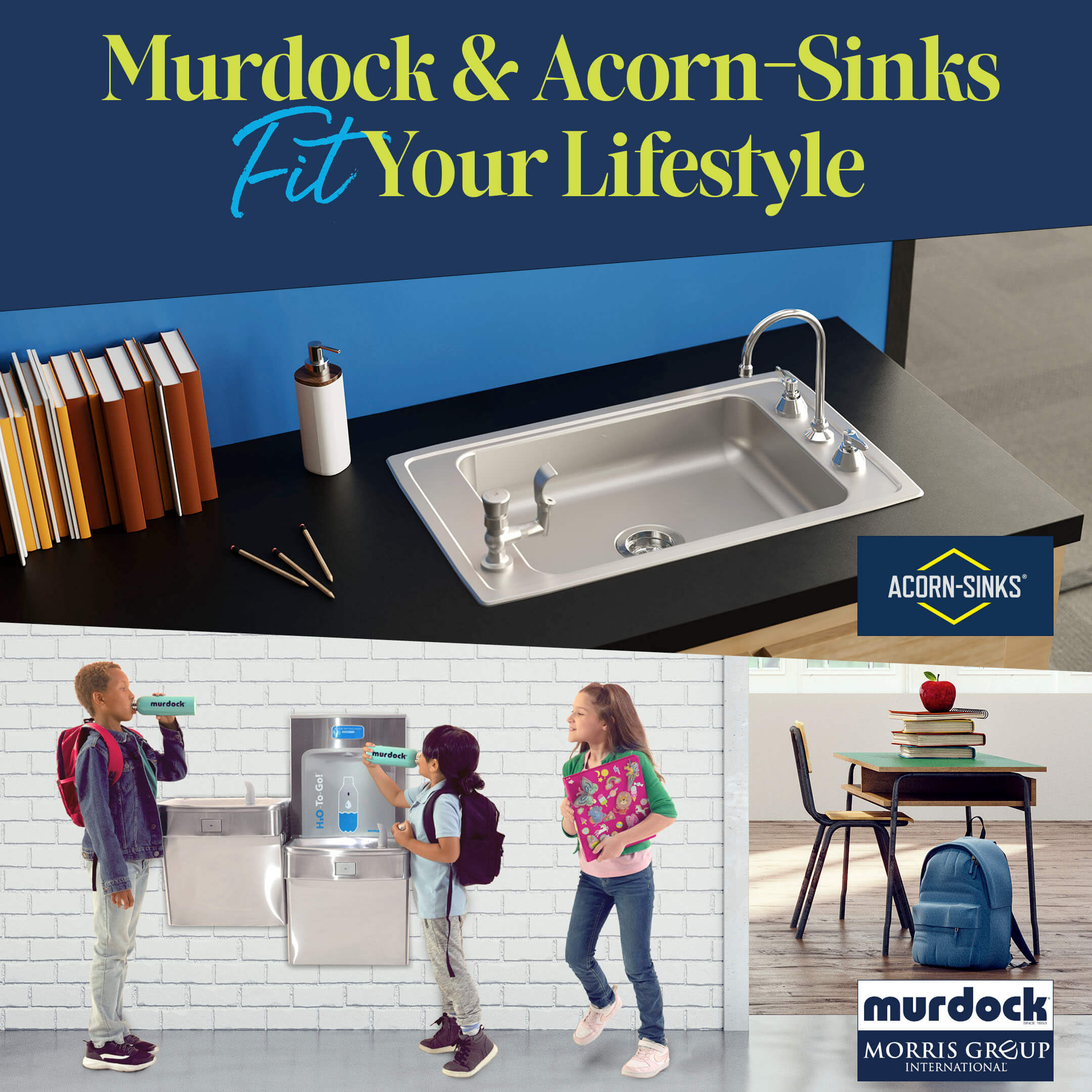 Murdock & Acorn-Sinks Fit Your Lifestyle