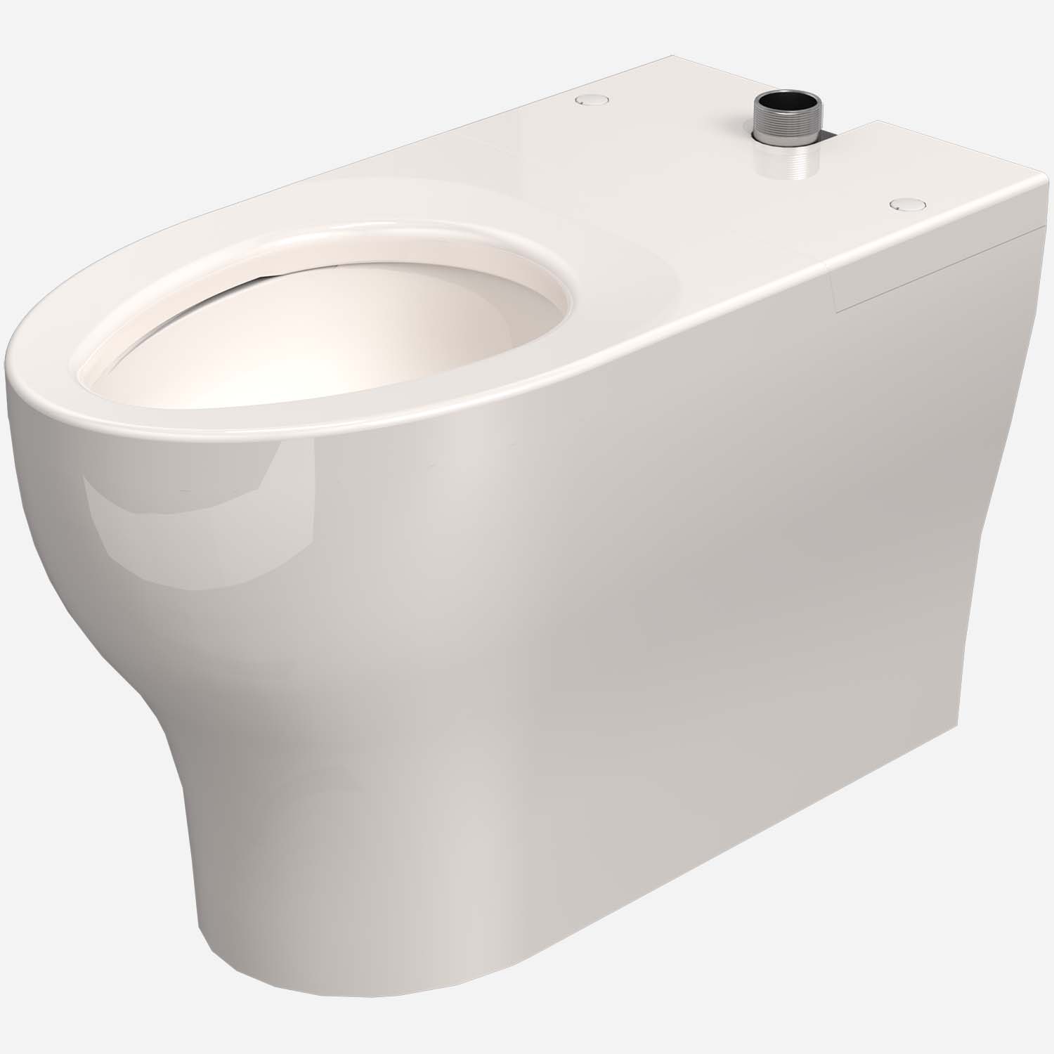 Whitehall BestCare® Ligature-Resistant Solid Surface ADA Toilet - Top Supply
