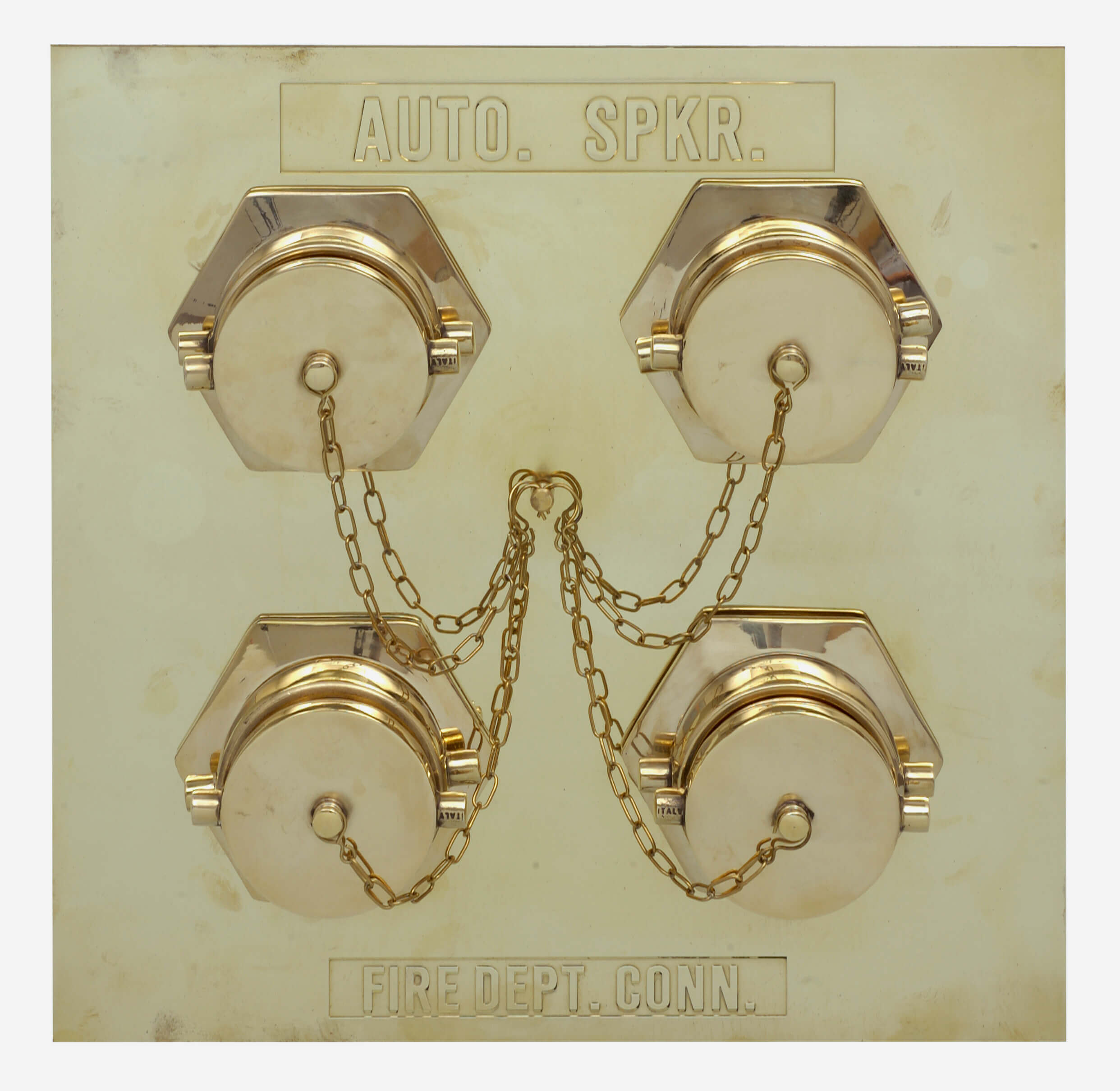 Four-Way Square Flush Clapper Inlet FDC