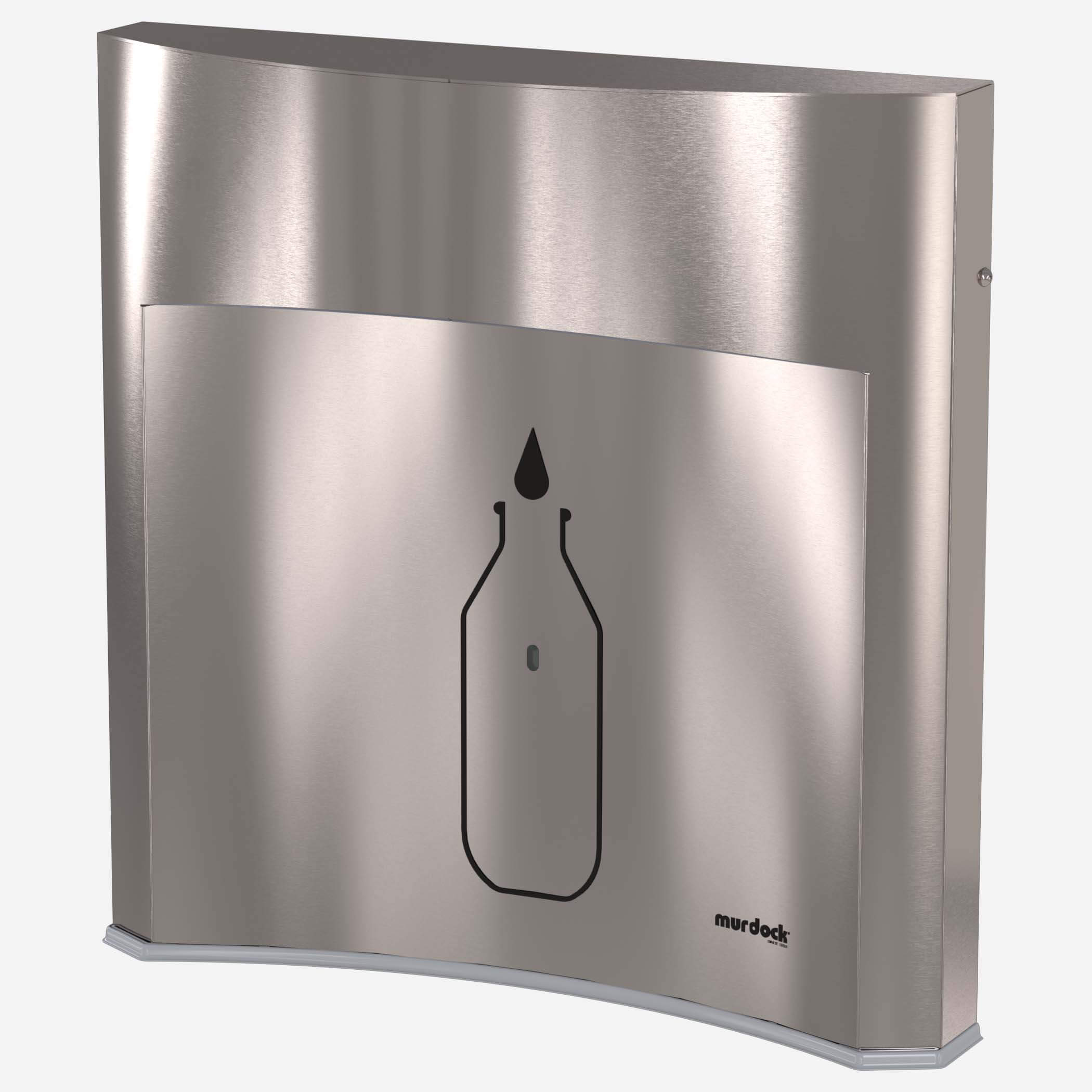 Deck-Mounted SpringH2O® Touchless All-Stainless Steel Water Bottle Filling Station - A17 Series Add-On, ADA
