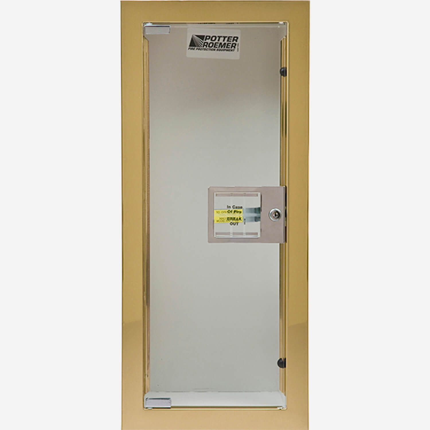 Semi-Recessed Buena Fire Extinguisher Cabinet