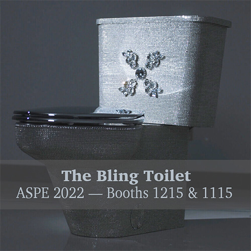 See the Bling Toilet in Person!