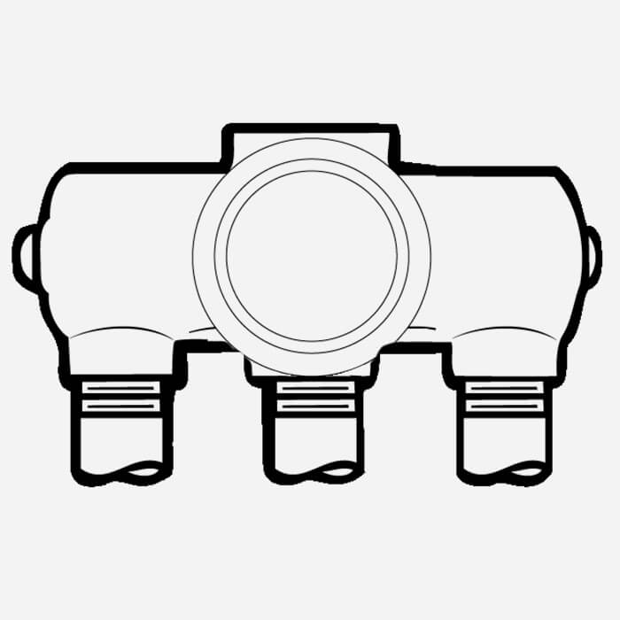 Horizontal Angle Outlet