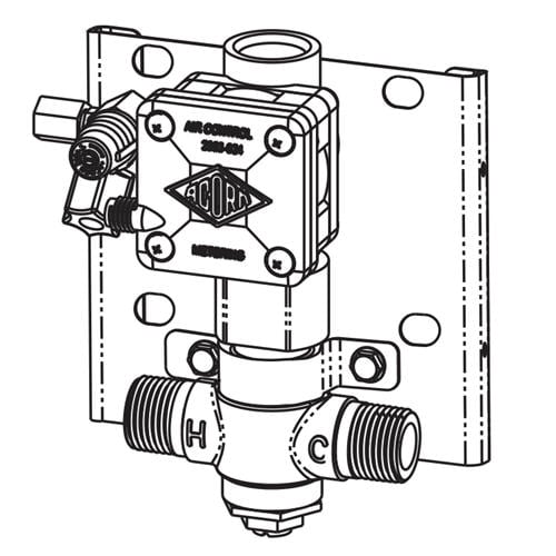 Temperature-Pressure Balancing Mixing Valve (ASSE 1070 Compliant)