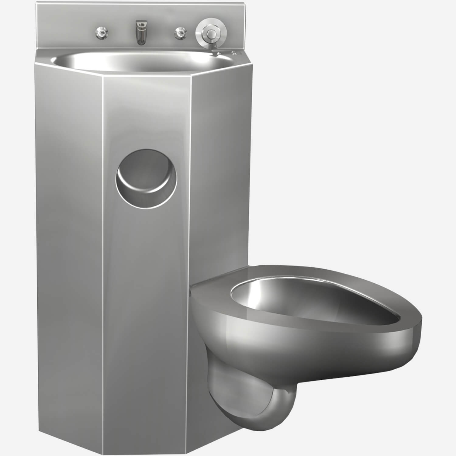 Option: Angled Right Toilet Configuration for Toilet-Lav Comby