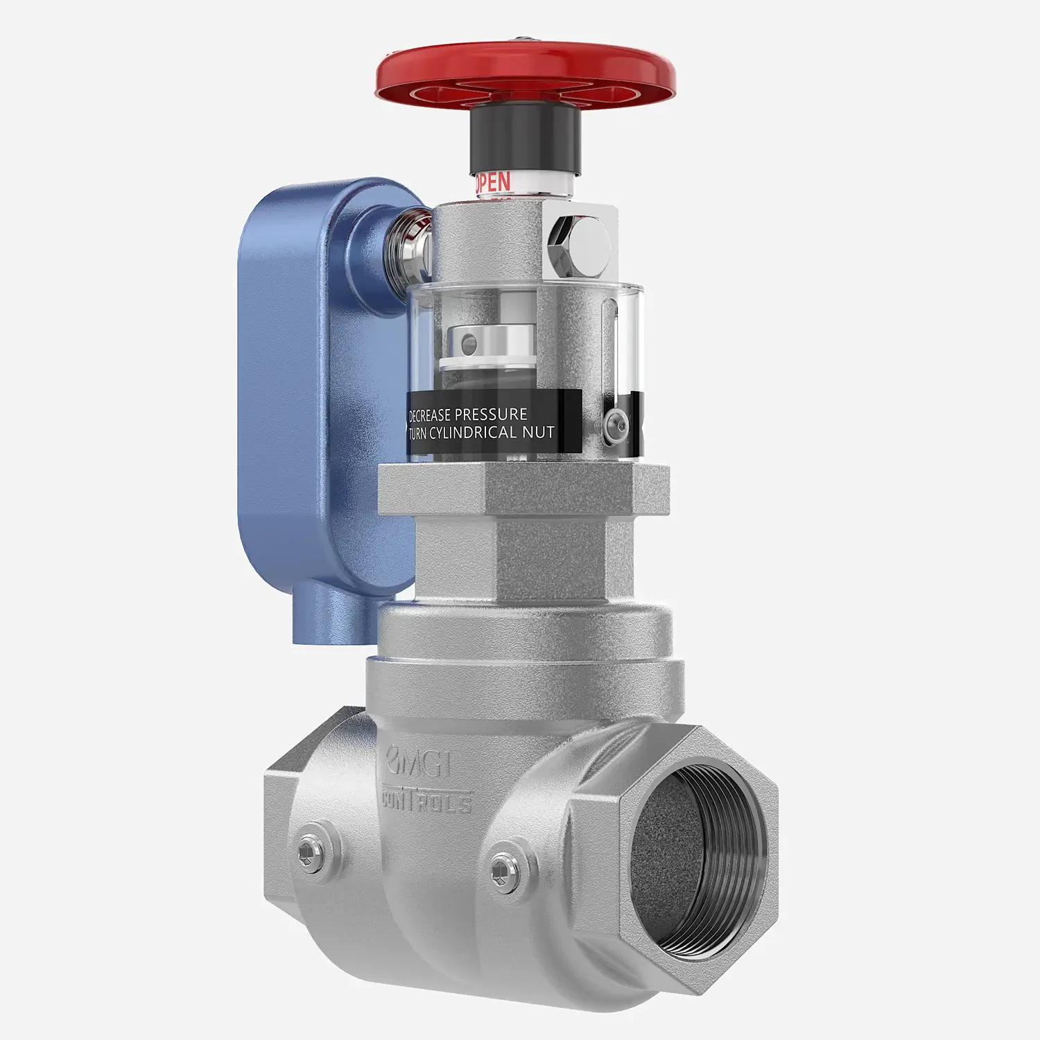 5430-CR Inline Valve - angled view