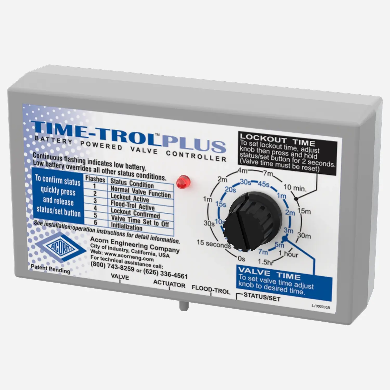 Battery Powered Time-Trol® Plus Valve Controller
