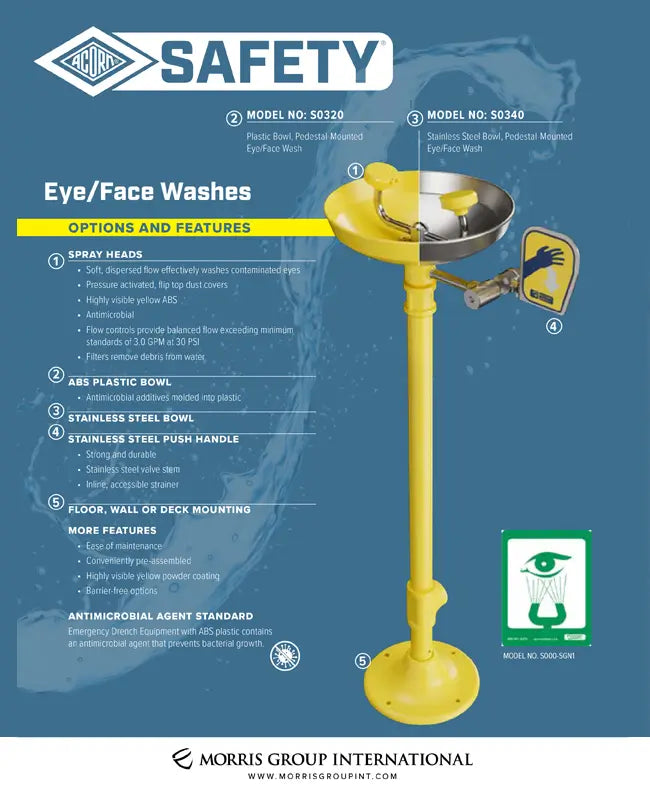 Eye Face Wash Flyer