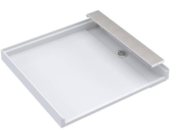 CSB3636ADA-RDD-NCD2-C solid surface shower base