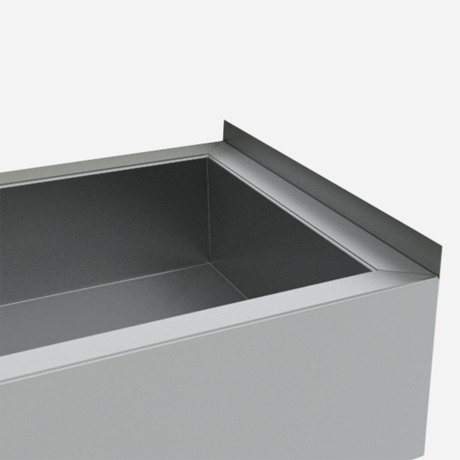 Option: Tiling Flange - Rear