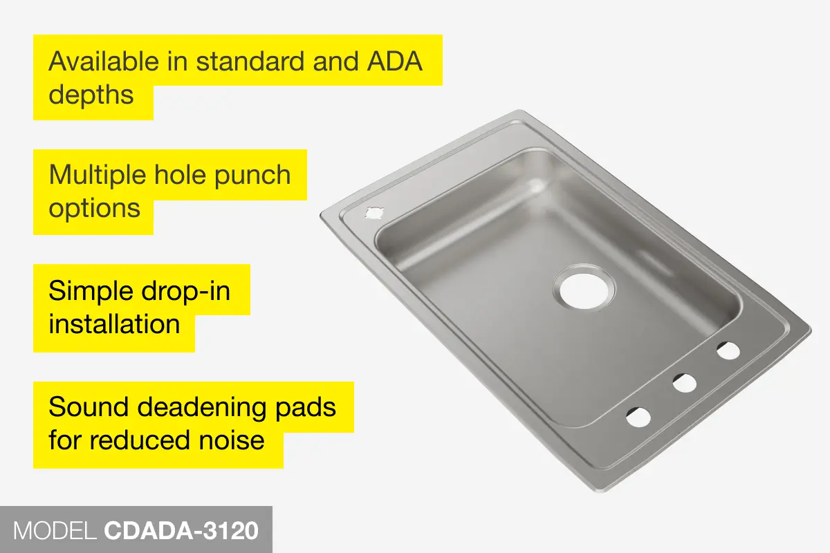 Drop-In Classroom Sink