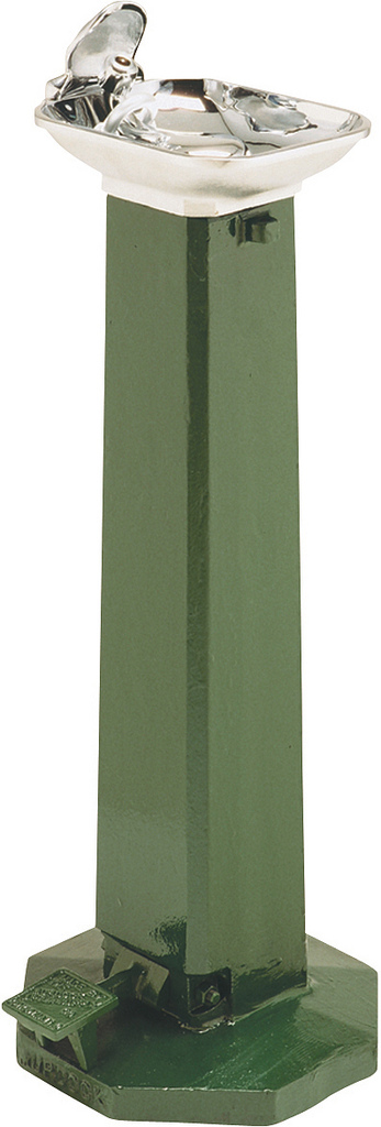 Model M-34 Foot Pedal Operated Rectangular Bowl Retro Style Drinking Fountain