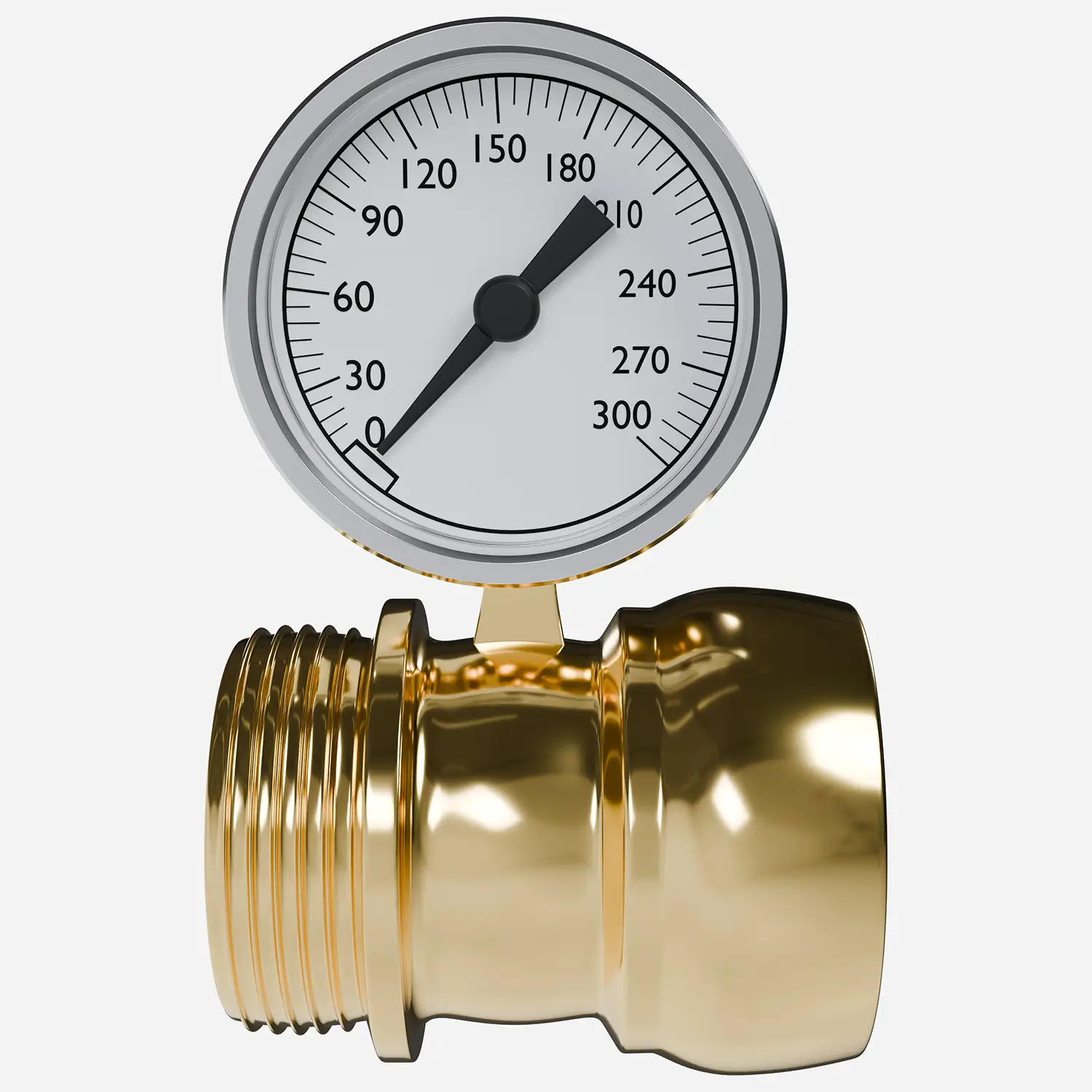 Adapter Type Testing Gauge for Fire Sprinkler System