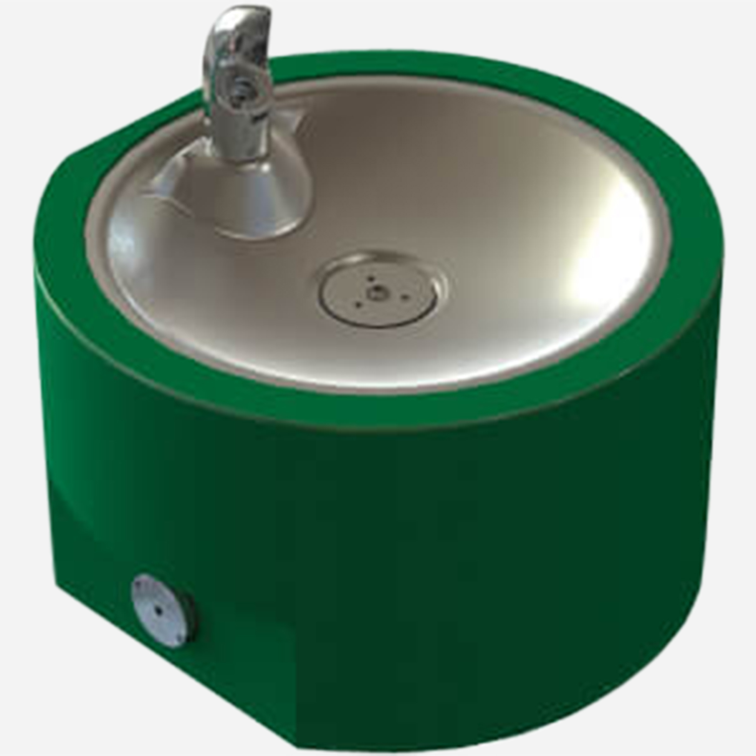 Model GRT75-PF-RFS Round Stainless Steel Pet Fountain