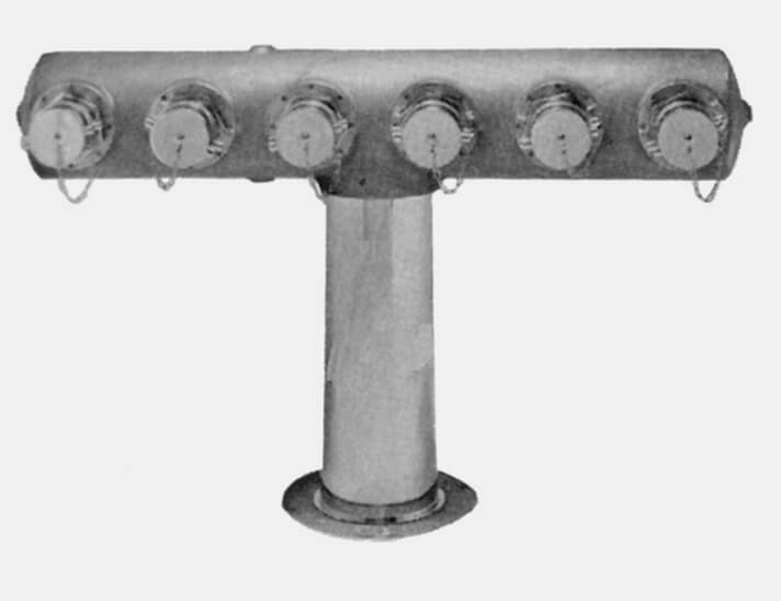 Fdc Dual Inlet SIX-WAY FREESTANDING INLET FDC - Croker Corporation