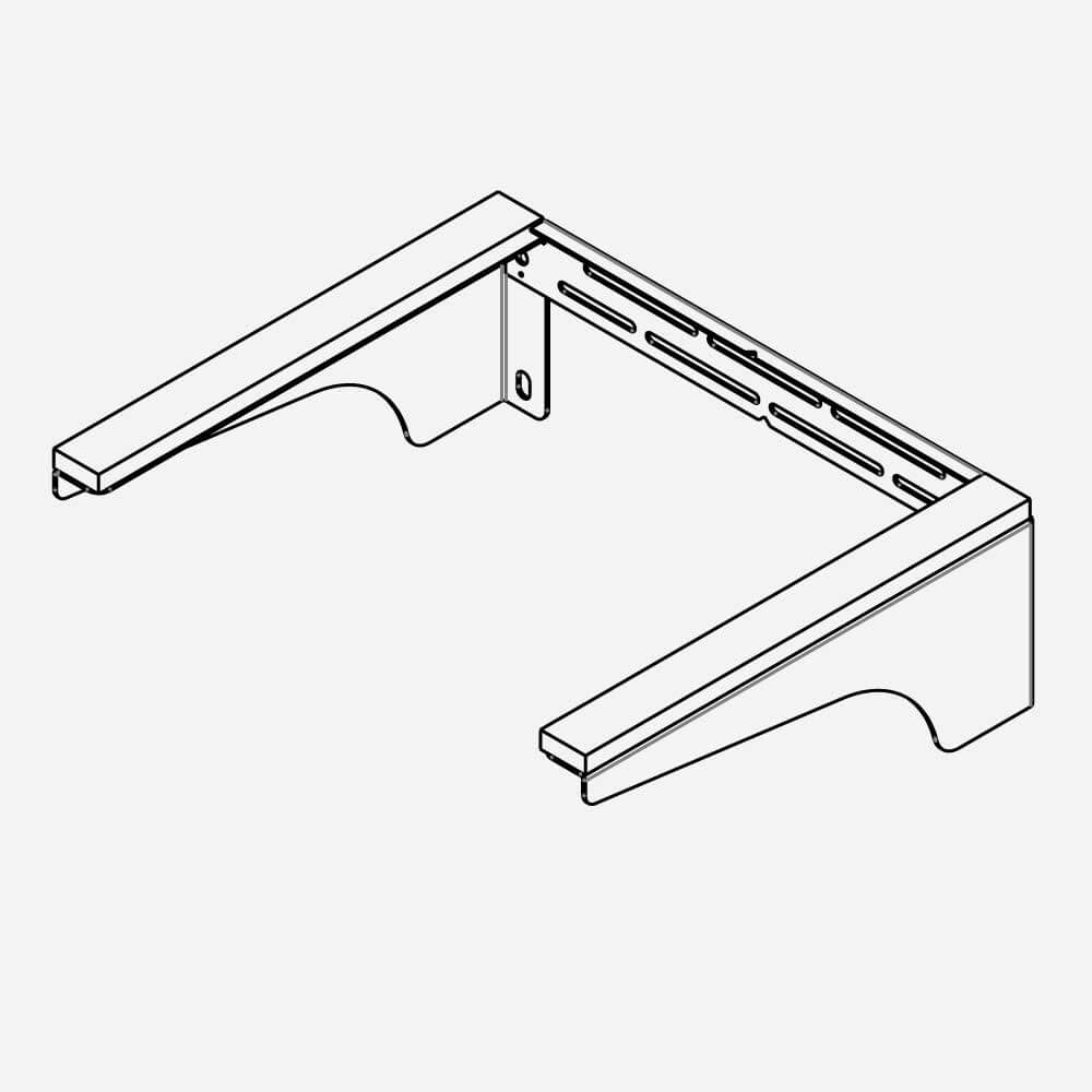 Option: Deck Mounting - Front Mount Brackets
