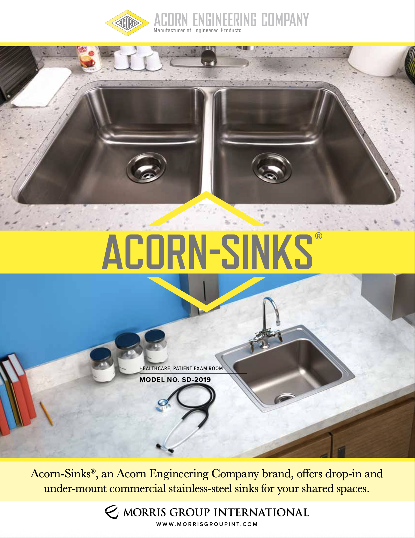 Acorn-Sinks Sales Brochure Preview