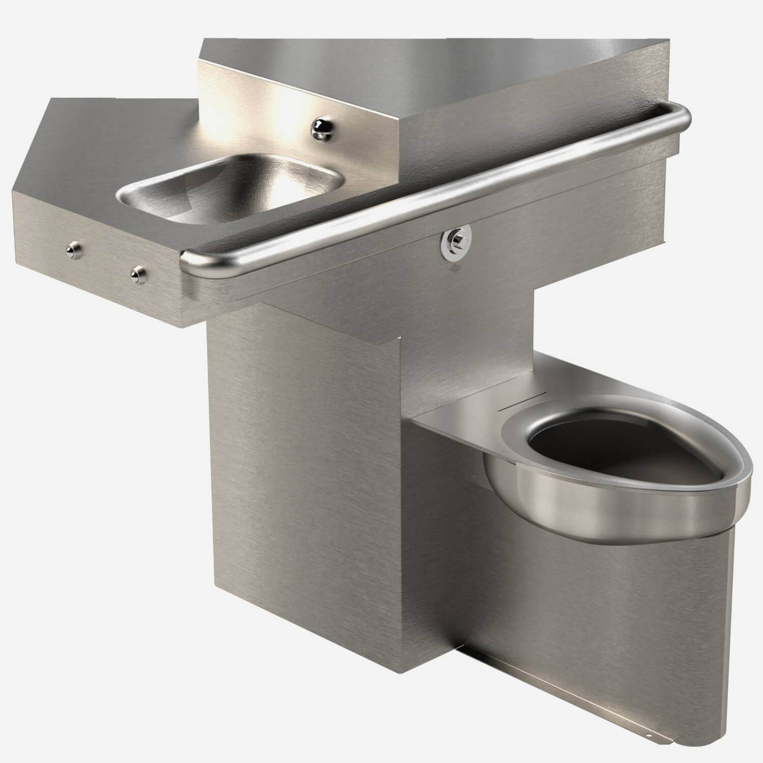 angle right toilet-lavy comby