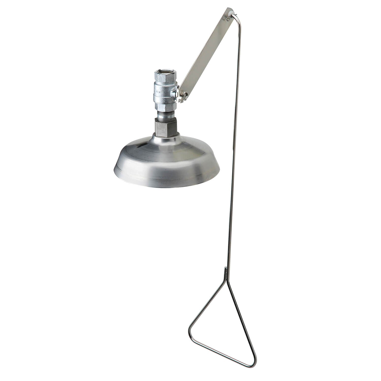 Stainless Steel Head, Vertical Mount Safety Shower