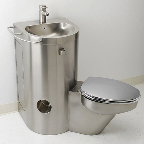 Neo-Comby Stainless Steel Combination Toilet-Sink